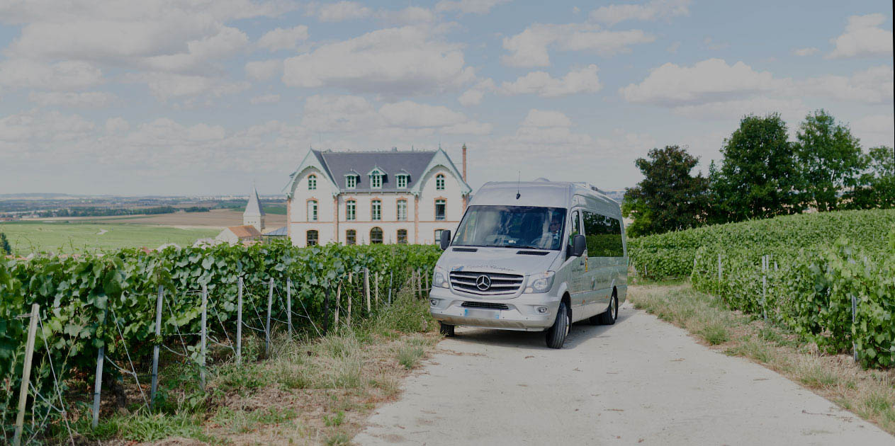 Transport excursion dans le vignoble - Capitale Champagne